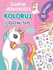 Cudne jednorożce. Koloruj i baw się. 50 tatuaży - Basia Szymanek