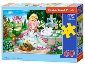 Puzzle 80: Princess with Swan (B-066056)