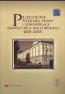 Profesorowie Wydziału Prawa i Administracji Uniwersytetu Warszawskiego 1808 - Grażyna Bałtruszajtys  (red.)