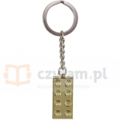 LEGO Brelok Złoty Klocek 2x4 (850808)