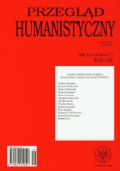 Przegląd humanistyczny 5/6/2009 - Opracowanie zbiorowe