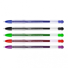 Długopis żelowy Student, 50 szt. - mix kolorów (TO-071 04)