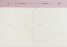 Notatnik na biurko Lilac - Productivity Planner
