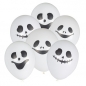 Balony z halloweenowym nadrukiem 6szt. - duszki