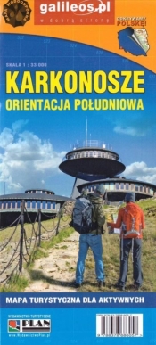Mapa dla aktyw. - Karkonosze orent. poł. laminat - Opracowanie zbiorowe