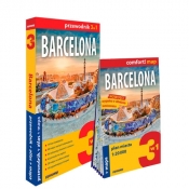 Barcelona 3w1: przewodnik + atlas + mapa - Rogala Larysa