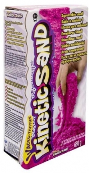 Kinetic Sand neonowy piasek 680g różowy (71409/71409b)