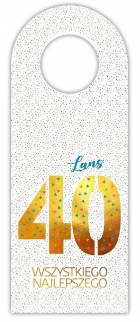 Zawieszka na butelkę - 40