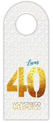 Zawieszka na butelkę - 40