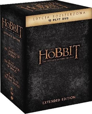 Hobbit: Trylogia - Wydanie rozszerzone (15 DVD)
