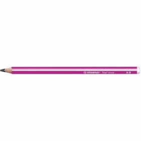 Ołówek Trio Thick HB różowy (12szt) STABILO