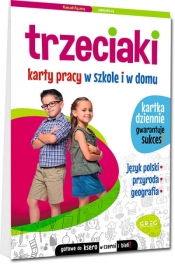Trzeciaki. Karty pracy w szkole i w domu (OUTLET - USZKODZENIE) - Marta Kurdziel