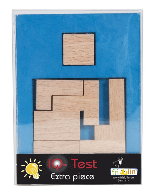 IQ-Test Dodatkowy Element Kwadrat Mały 3 niebieski 17105
