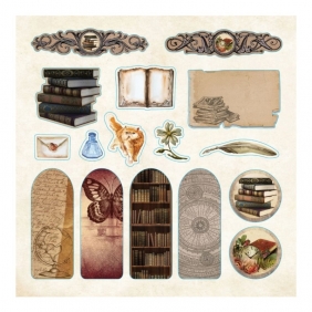 Książka z naklejkami 780szt - Bibliophilia Ephemer