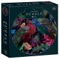 Puzzle 500: Round - Secret Garden 1 - Peacocks