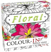 Puzzle do kolorowania 1000: Floral Color-In (54205)