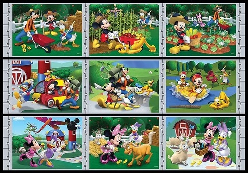 Klub Przyjaciół Myszki Miki 3xStory Puzzle (90305)