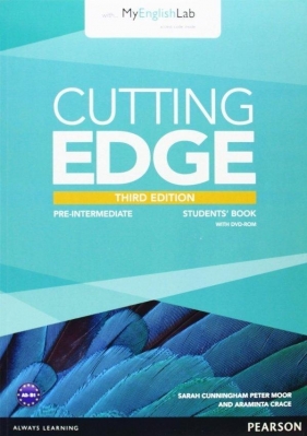 Cutting Edge 3ed Pre-Intermediate Student's Book with MyEnglishLab +DVD - Araminta Crace, Sarah Cunningham, Peter Moor