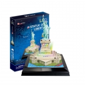 Puzzle 3D: LED - Statua Wolności (306-20505)