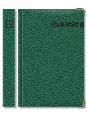 Terminarz 2023 B6 Lux zielony
