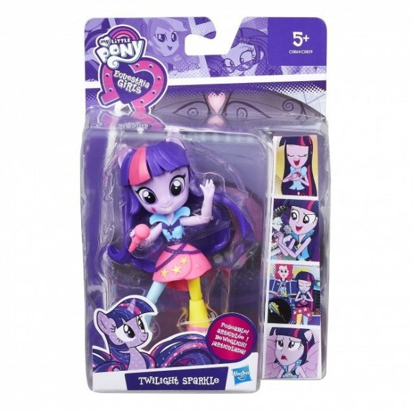 My Little Pony EG Mini Lalka podstawowa, Twilight Sparkle (C0839/C0864)