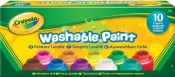 Farby w butelkach Crayola 10 kolorów