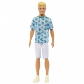 Barbie Fashionistas Ken Niebieski T-shirt w kaktusy (HJT10)