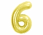 Balon foliowy B&C 6 Light gold 85cm