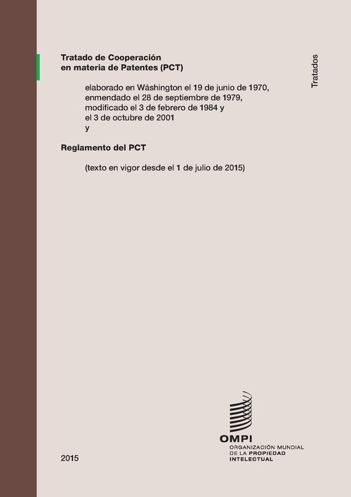Tratado de Cooperaci?n en materia de Patentes (PCT) 