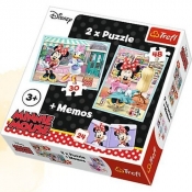 Hobby Minnie - puzzle 2w1 + memo (90605)