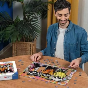 Ravensburger, Puzzle 500: Futrzani przyjaciele (12001705)