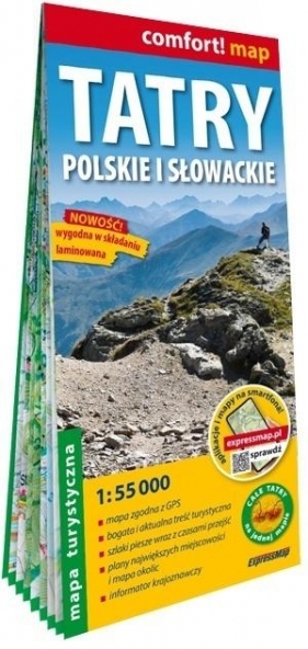 Comfort! map Tatry Polskie i Słowackie 1:55 000 - Opracowanie zbiorowe