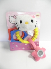 Grzechotka maskotka Hello Kitty