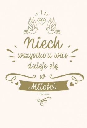 NT z infografikami B5 srebrne tł. Ślub - Opracowanie zbiorowe