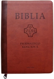 Biblia pierwszego Kościoła z paginat. kasztanowa - Praca zbiorowa