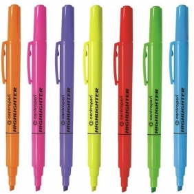 Centropen: Cienki zakreślacz "Highlighter 8722" zielony