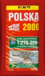 Pakiet map Polski w etui