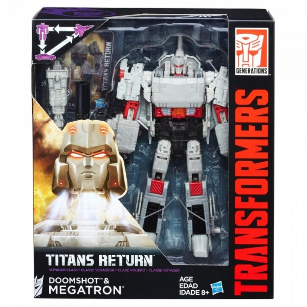 TRANSFORMERS Generations Titans Return Voyager Class Megatron (B7769/C0275)