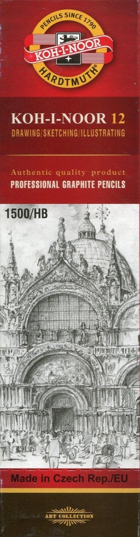 Ołówek grafitowy 1500/HB 12 sztuk