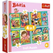 Puzzle 4w1: Przygody Basi TREFL