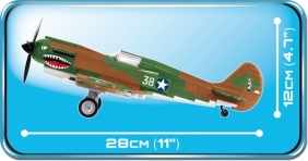 Cobi: Mała Armia. Curtiss P-40E Warhawk - amerykański myśliwiec (5706)