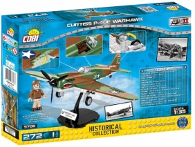 Cobi: Mała Armia. Curtiss P-40E Warhawk - amerykański myśliwiec (5706)