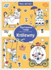 Moje brokatowe naklejki. Królewny - Opracowanie zbiorowe