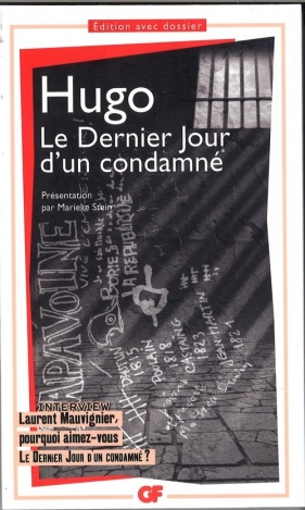 Dernier Jour d'un condamne - Hugo Victor