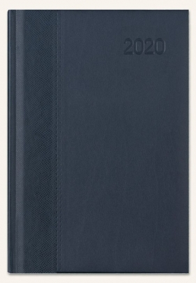 Kalendarz książkowy A5 Best Classic 2020 gecco granat