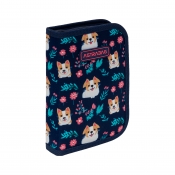 Astrabag, Piórnik pojedynczy dwuklapkowy bez wyposażenia - Dear Puppy, AC1