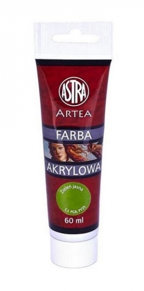 Farba ASTRA akrylowa 60ml. - j.zielona