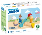 Playmobil JUNIOR: Lodziarnia z piasku 72006