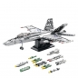 Klocki REOBRIX 33022 Samolot myśliwski F-18 Strike Fighter Hornet (1387 elementów)