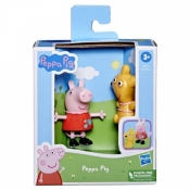 Figurka Świnka Peppa Zabawa z przyjaciółmi Świnka Peppa z misiem (F2179/F8116)